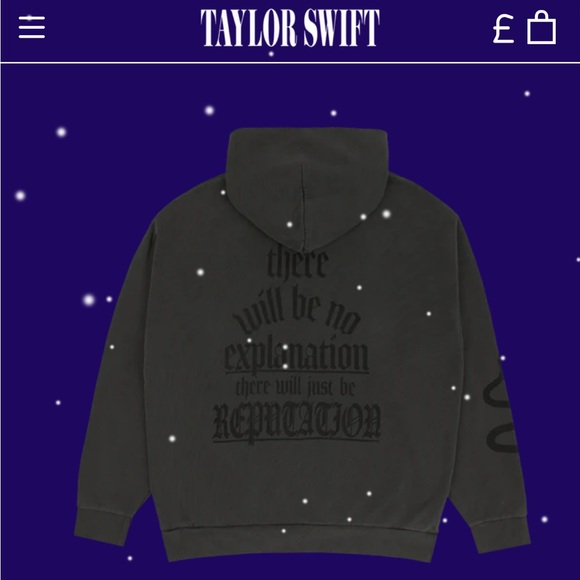 There Will Be No Explanation There Will Just Be Reputation Oversized Hoodie - Picture 2 of 3